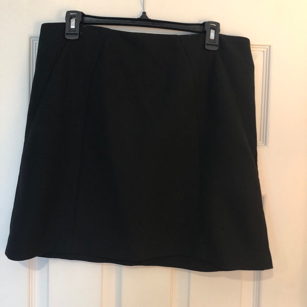 LOFT Black Skirt